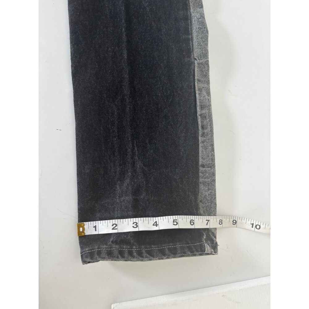 VTG Sergio Valente Jeans 32 Two-Tone High Rise Straight Leg Festival Streetwear - Picture 6 of 16